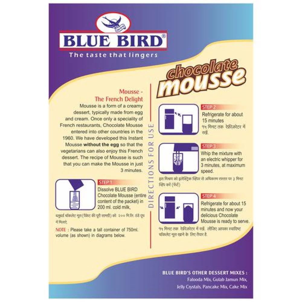 Blue Bird Instant - Chocolate Mousse, 100 g Box-2.webp